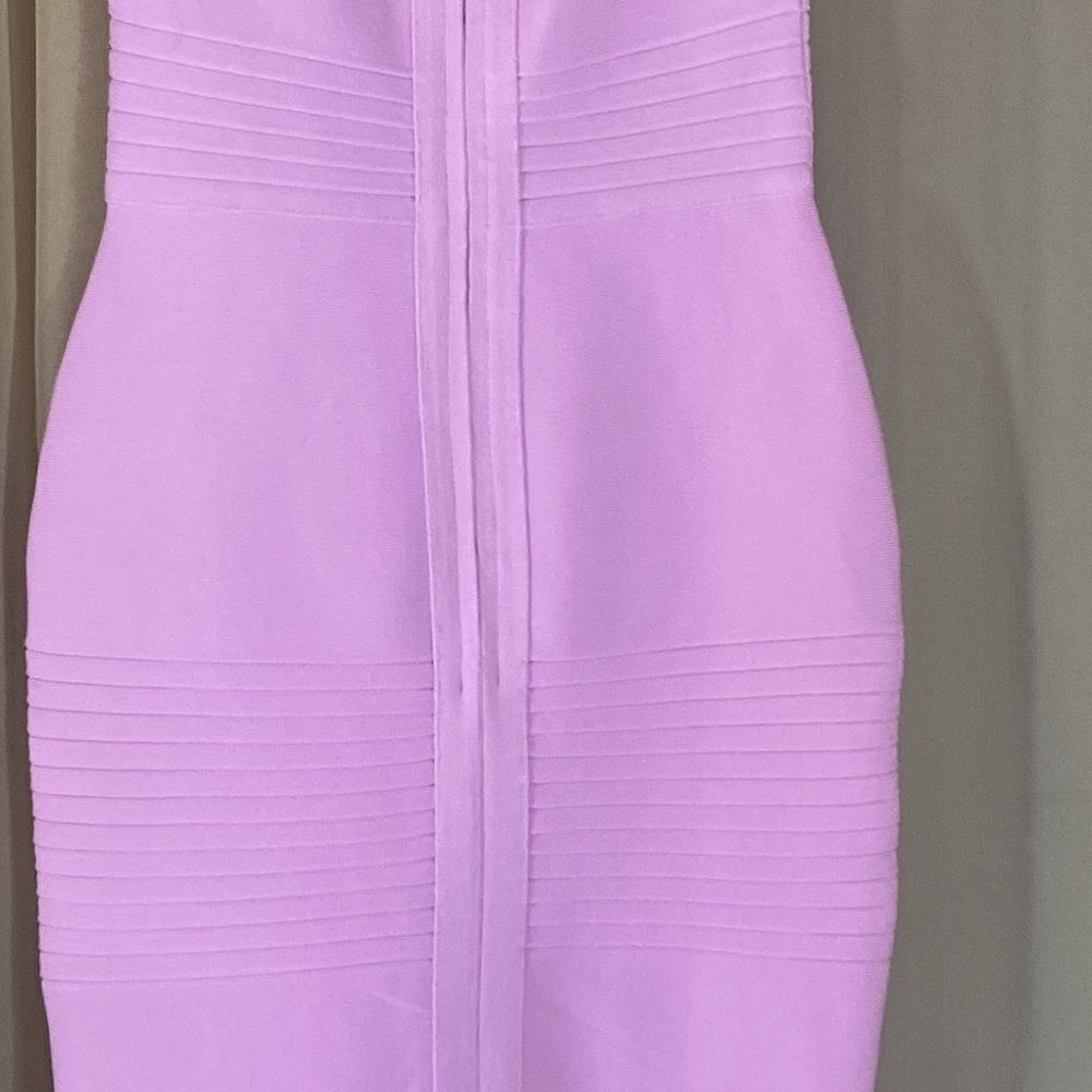 Super Stretch Women Pale Pink Color Dress Size XS - Picture 13 of 16